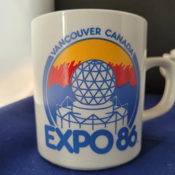 Vintage Galaxy Vancouver Canada Expo 86 Mug/Cup Unisex